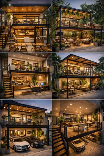 Mezannine Cafe Modern di Tangerang Selatan